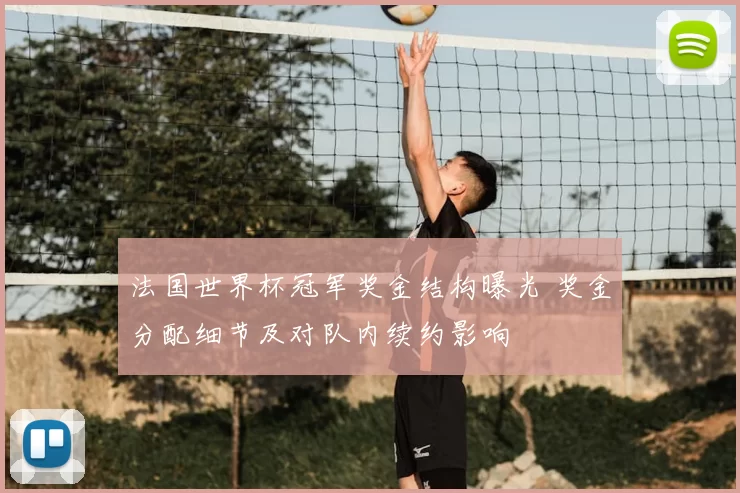 法国世界杯冠军奖金结构曝光 奖金分配细节及对队内续约影响